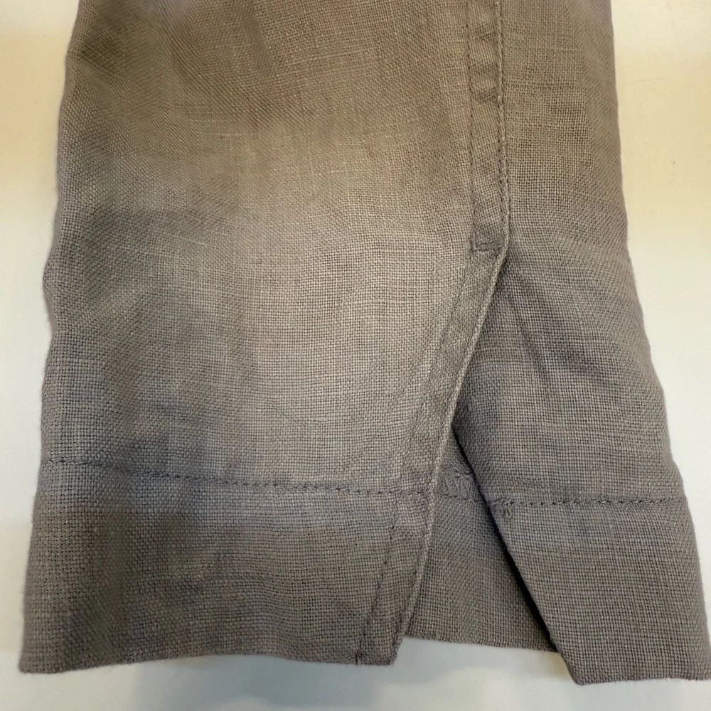 INC International Concepts Frayed Edge Light Gray Blazer SzL - Picture 5 of 7
